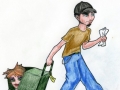 "Take me with you!"