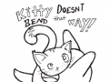 "Kitty doesn't bend that way!"