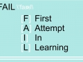 Fail poster