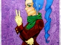"Girl with the Blue Hair"